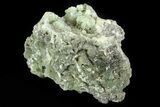 Green Prehnite Crystal Cluster - Morocco #80690-2